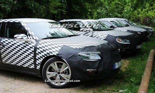 Fotos espía e información del futuro Saab 9-5