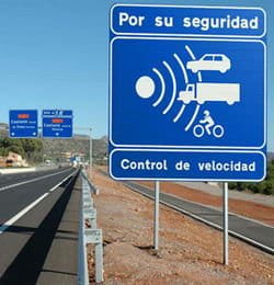 Señal de radar DGT