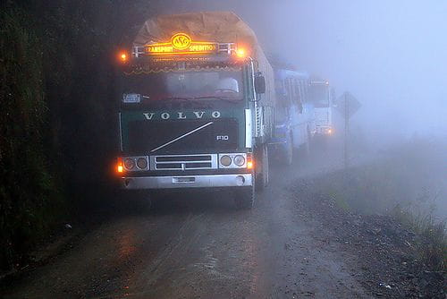 Los Yungas, la carretera más peligrosa del mundo
