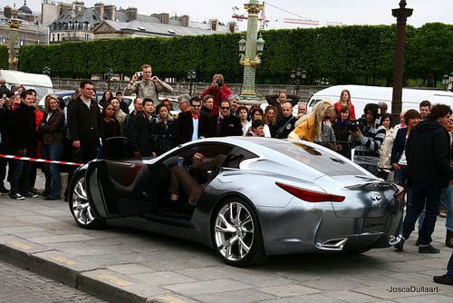 El Infiniti Essence Concept se deja ver en París