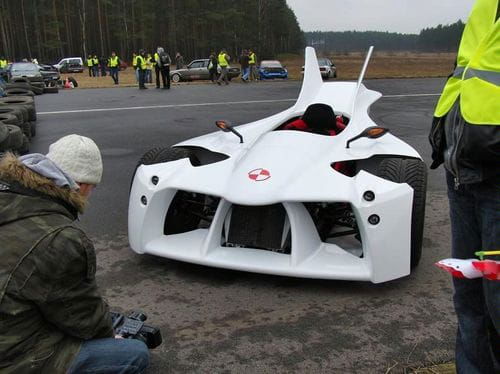 Marotti, un espectacular trike a la inversa de origen polaco