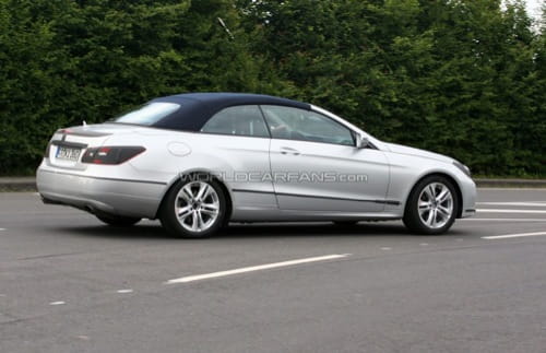 El Mercedes Clase E Cabrio cazado en Nürburgring