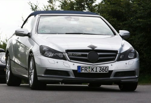 El Mercedes Clase E Cabrio cazado en Nürburgring