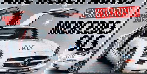 Primera imagen filtrada del Mercedes SLS AMG
