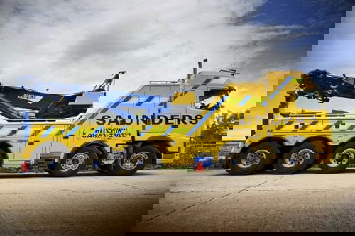 Saunders Recovery Volvo FH-520 Globetrotter, rescate pesado