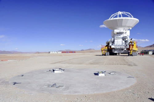 El megatransporte de las antenas de ALMA