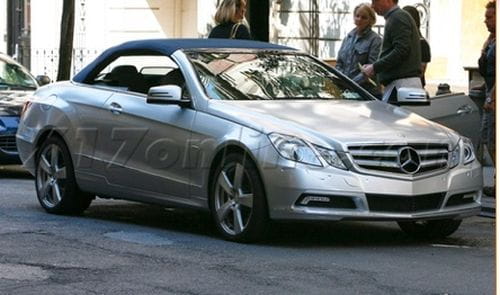 Mercedes Clase E Cabrio, cazado al desnudo en el rodaje de 