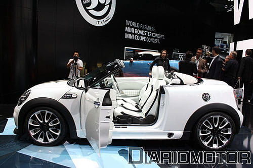 Mini Coupé Concept y Mini Roadster Concept en Frankfurt 2009