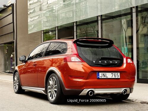 Volvo C30, imágenes filtradas del lavado de cara