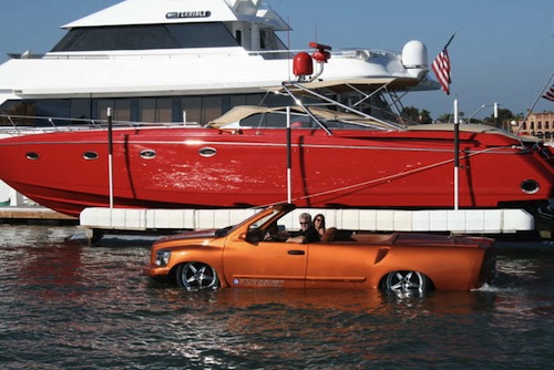 Watercar Python, la respuesta a si de un Corvette puede nacer un anfibio