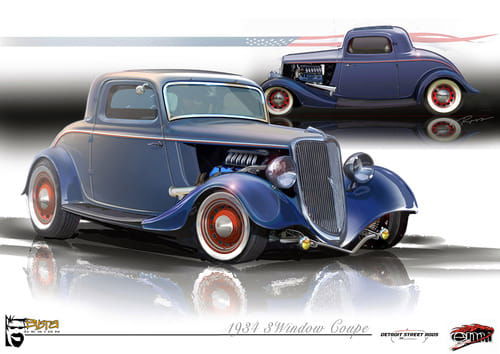 Hot Rod '34 de Ford con EcoBoost