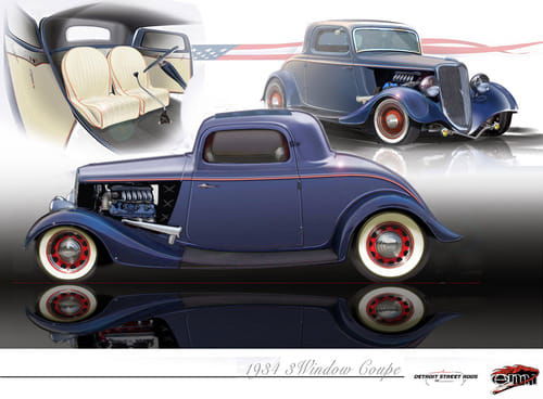 Hot Rod '34 de Ford con EcoBoost