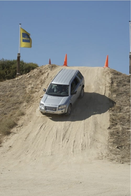 Land Rover Experience en el Jarama 