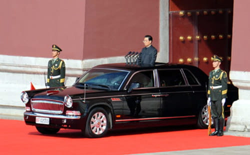Limusina presidencial china hu jintao