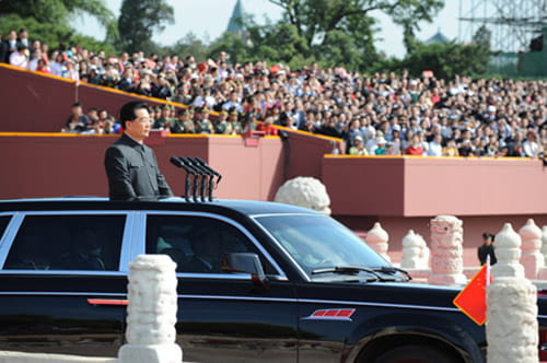 Limusina presidencial china hu jintao