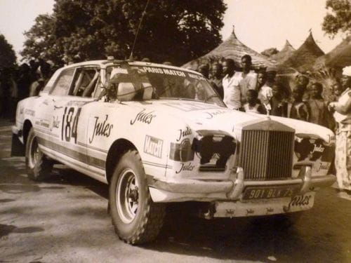 Rolls-Royce Corniche Jules, a la venta un veterano del París-Dakar