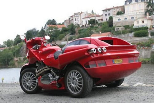 Snaefell, la mezcla entre coche y moto