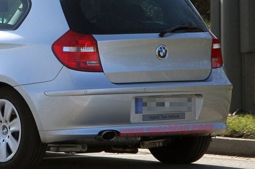 BMW Serie 1 Hybrid, primeras fotos espía