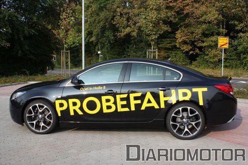 Prueba de contacto del Opel Insignia OPC