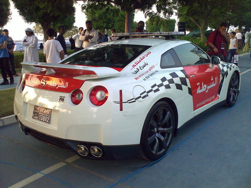 Nissan GT-R policial