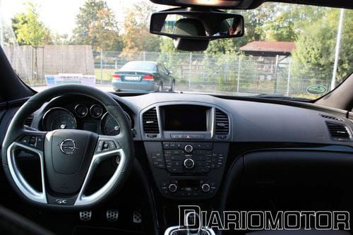 Prueba de contacto del Opel Insignia OPC