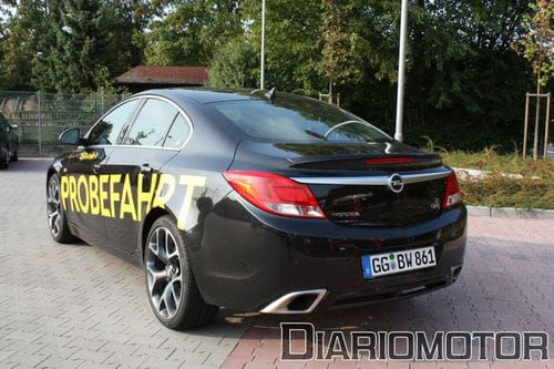 Prueba de contacto del Opel Insignia OPC