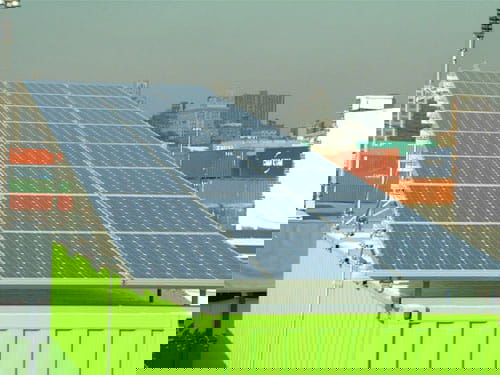Primera estacion solar de recarga de Europa
