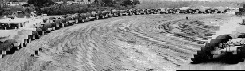 LeTourneau Overland Train, el mayor ferrocarril con ruedas