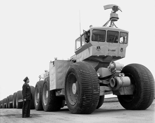 LeTourneau Overland Train, el mayor ferrocarril con ruedas