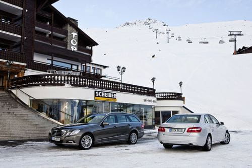 Mercedes Clase E 4MATIC, un sueño invernal