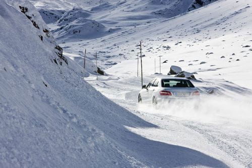 Mercedes Clase E 4MATIC, un sueño invernal