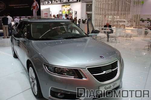 Saab 9-5 en el Salón de Frankfurt 2009