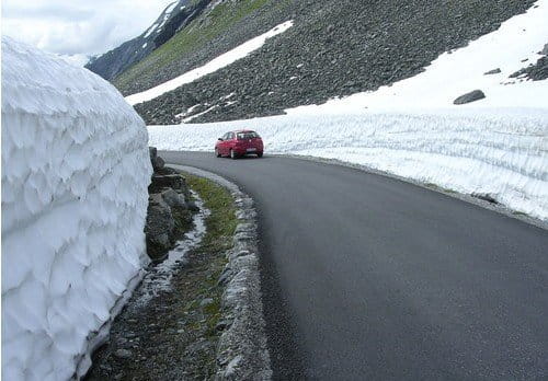 Las carreteras turisticas de Noruega