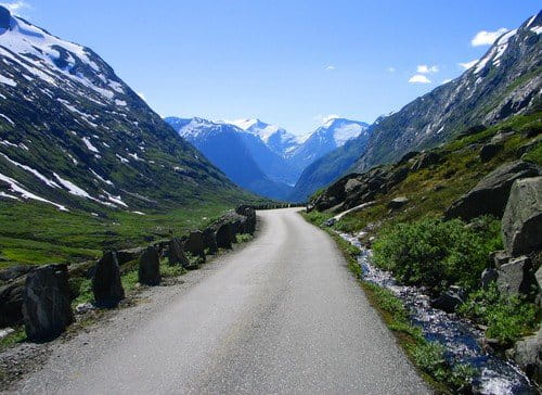 Las carreteras turisticas de Noruega