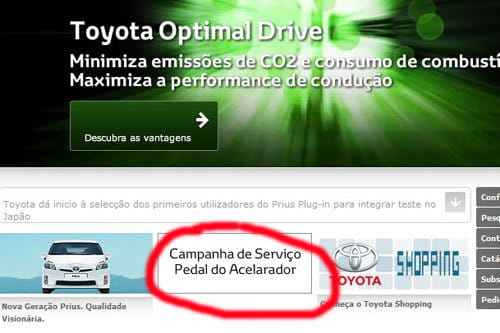 Toyota en España no tiene problemas con el acelerador
