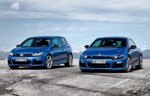 Volkswagen Golf R y Scirocco R