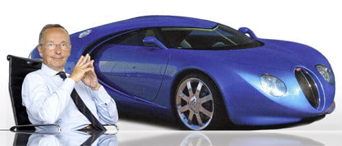 El diseño de Bugatti por Walter da Silva