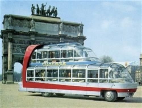 Citroën U55 Cityrama Currus, el autobús futurista de los años 50