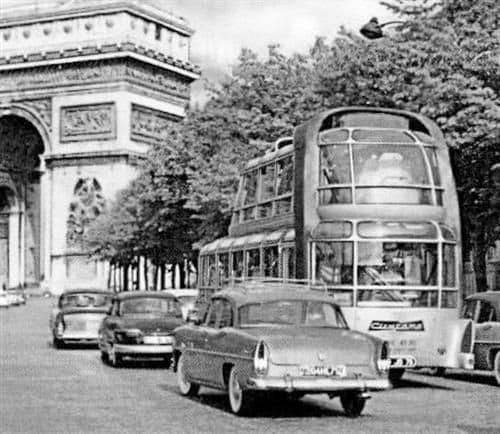 Citroën U55 Cityrama Currus, el autobús futurista de los años 50