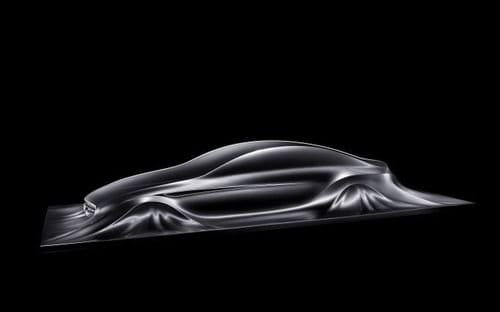 La escultura-teaser del nuevo Mercedes CLS