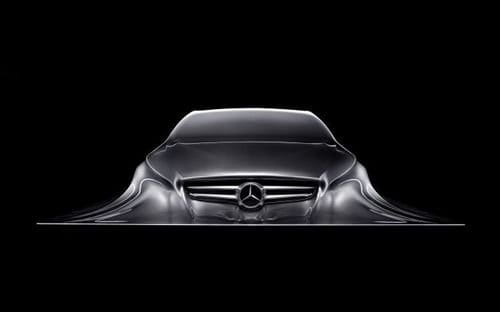La escultura-teaser del nuevo Mercedes CLS