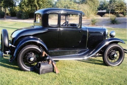 A subasta el Ford Model A de John Dillinger