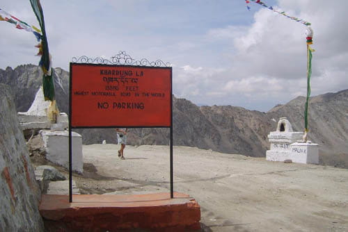 la carretera mas alta del planeta