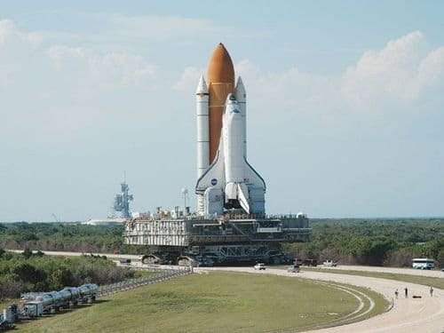 NASA Crawler, el coche de las lanzaderas espaciales y cohetes