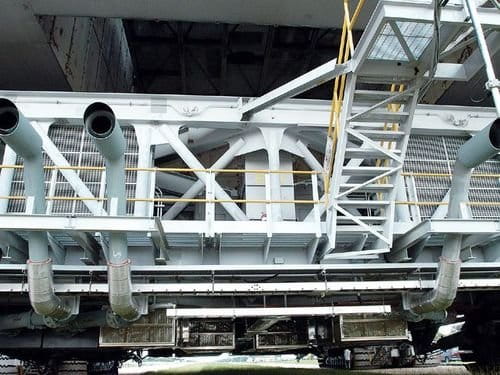 NASA Crawler, el coche de las lanzaderas espaciales y cohetes