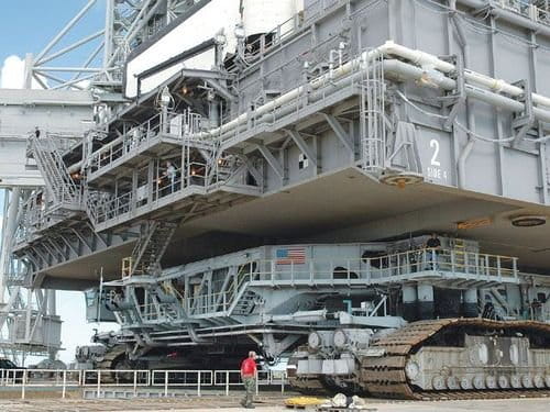 NASA Crawler, el coche de las lanzaderas espaciales y cohetes