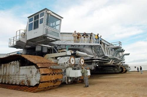 NASA Crawler, el coche de las lanzaderas espaciales y cohetes