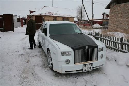 El Rolls-Royce ruso, construido sobre un Mercedes artesanalmente