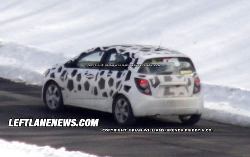 El nuevo Chevrolet Aveo pierde su camuflaje