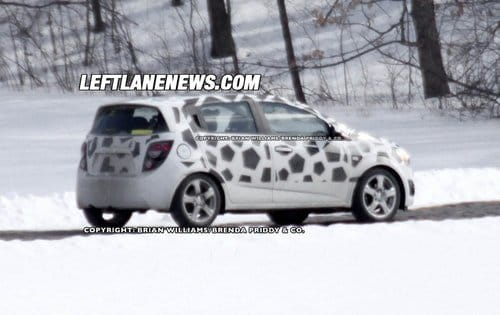 El nuevo Chevrolet Aveo pierde su camuflaje